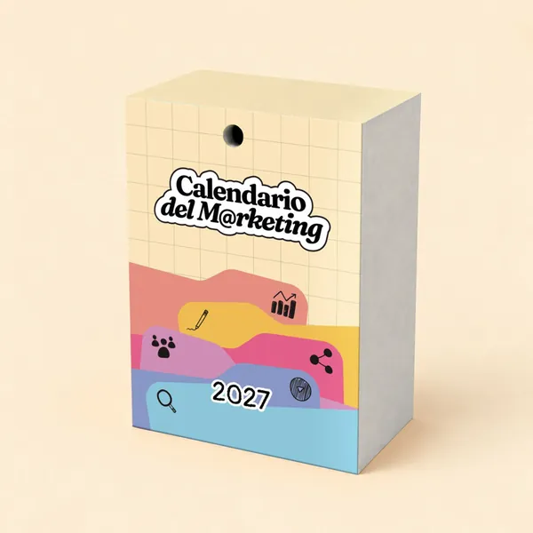 Calendario del Marketing 2027, solo blocchetto
